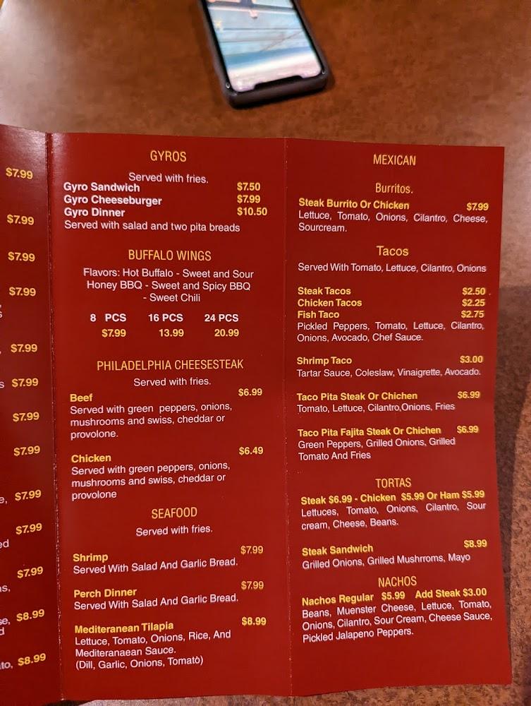 Burger Bull Restaurant Menu image 2